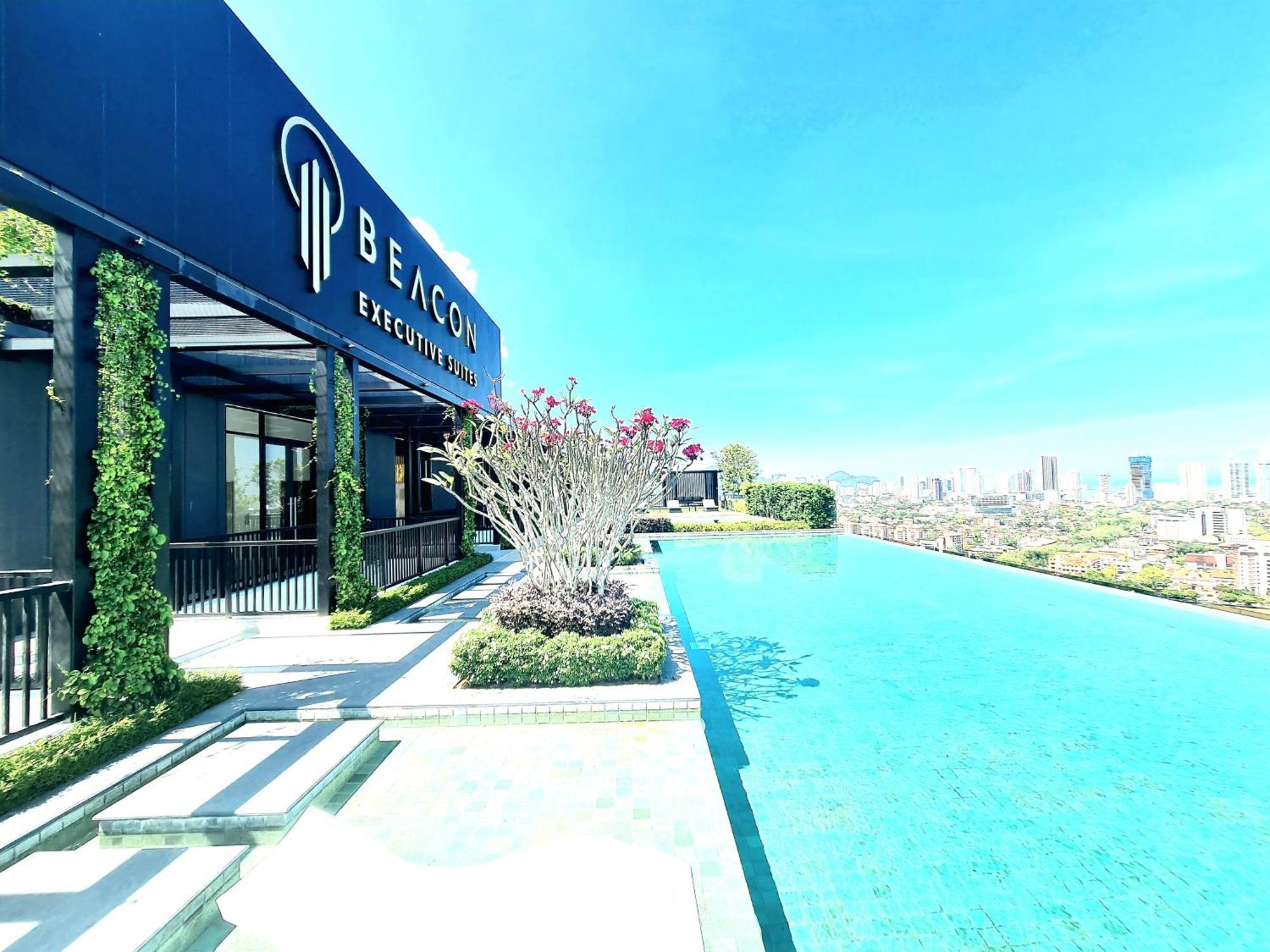 Apartment Beacon Executive - Skypool Penang View George Town